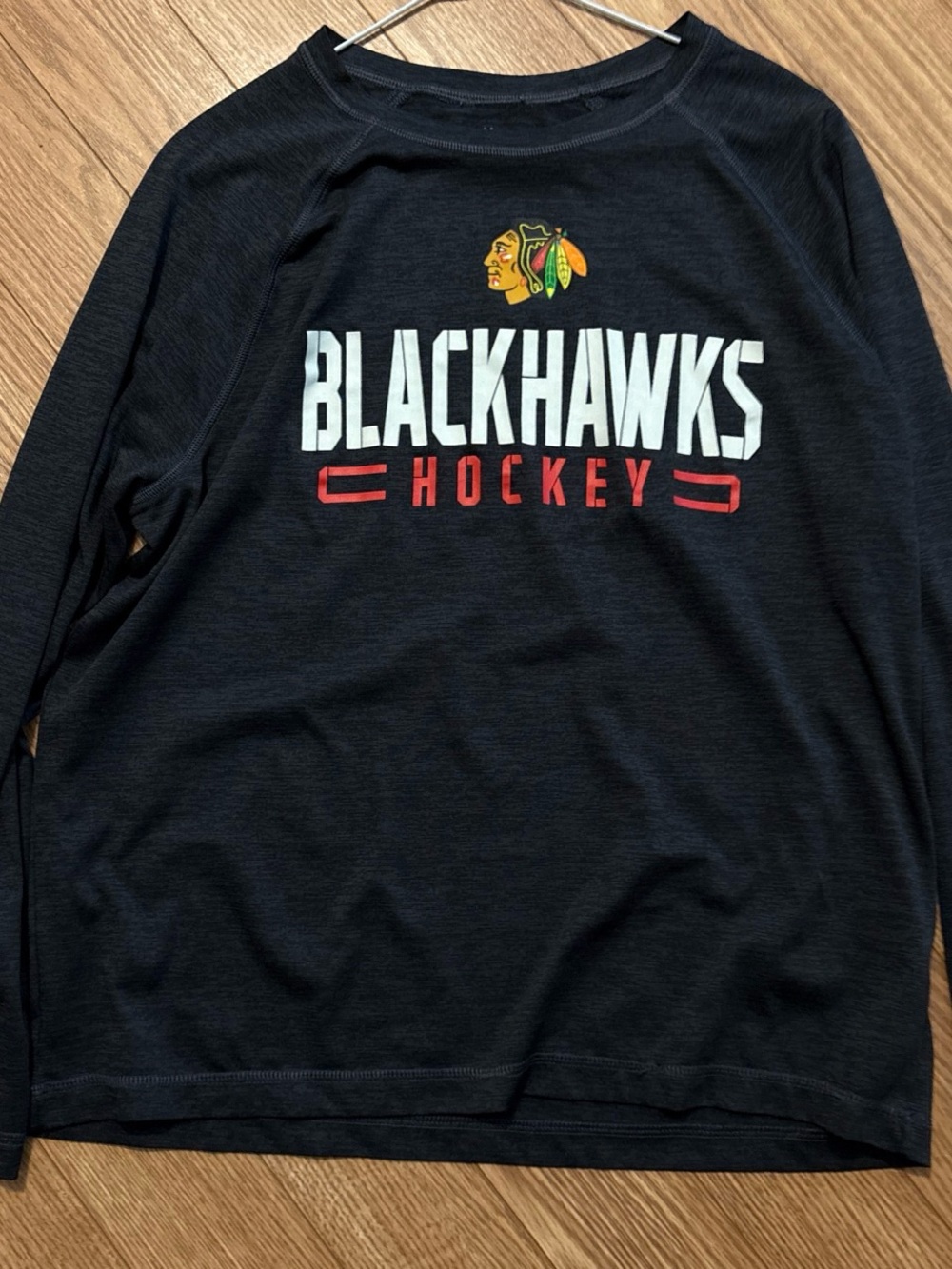 Fanatics Chicago Black Hawk NHL Graphic Tee with Multicolor Logo
